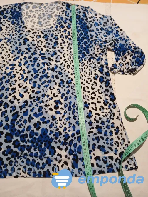 Camisola de dama, elegante, manga de 3/4 Floresta - imagen 1