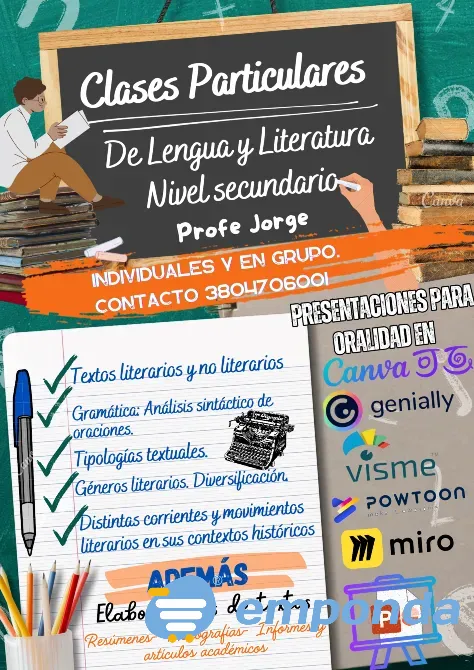Clases particulares de Lengua y Literatura La Rioja La Rioja - imagen 1