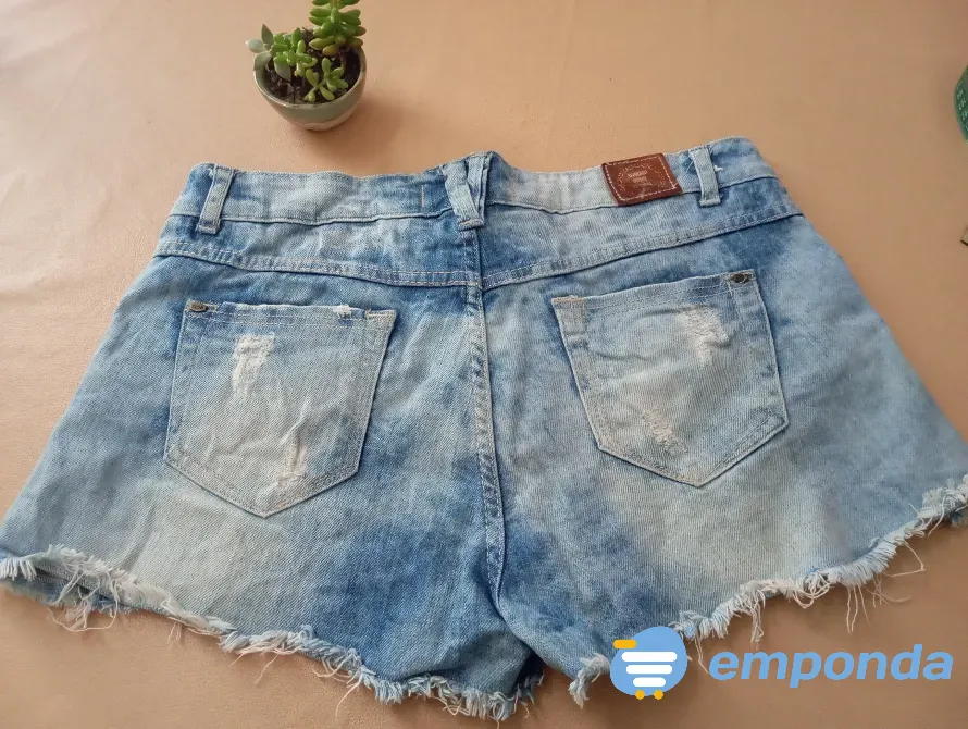 Short de jean Scombro. IMPECABLE Floresta - imagen 6