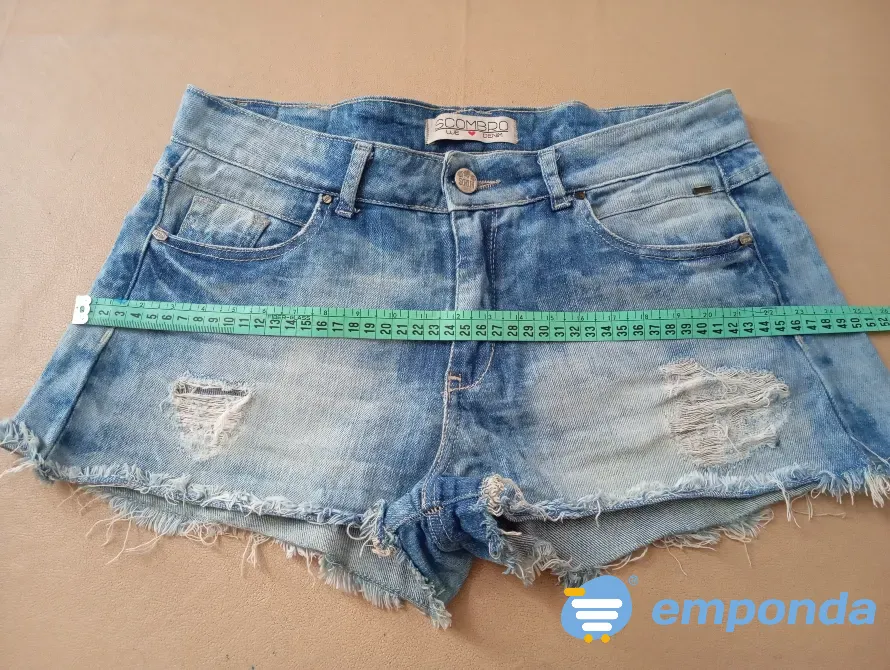 Short de jean Scombro. IMPECABLE Floresta - imagen 4