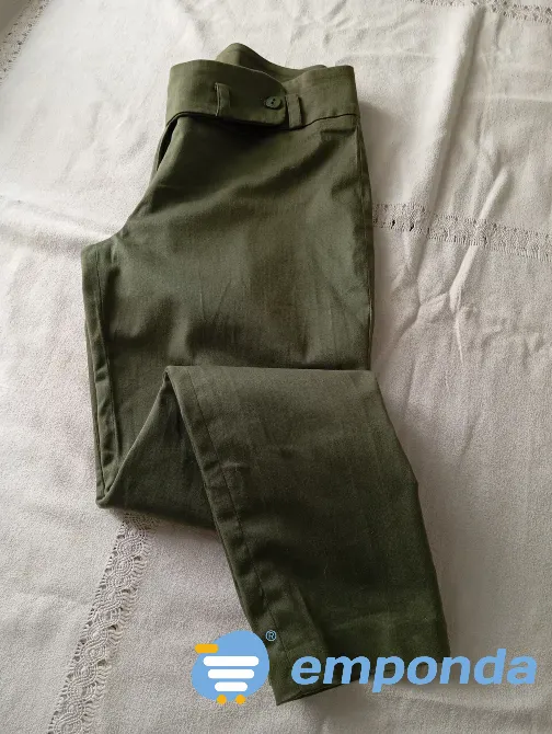 Pantalon tipo de vestir capri, semi elastizado Floresta - imagen 5