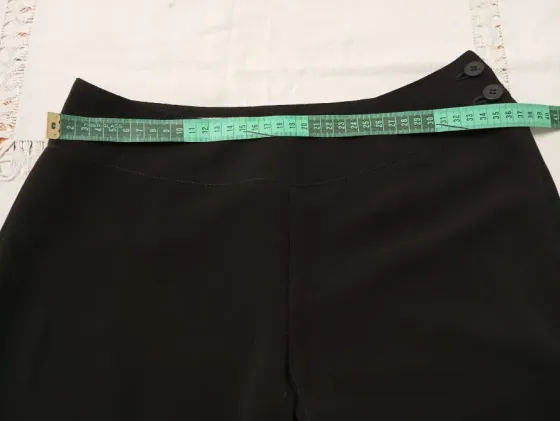 Pantalon palazzo de fiesta, diseño italiano. IMPECABLE Floresta