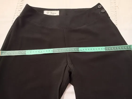 Pantalon palazzo de fiesta, diseño italiano. IMPECABLE Floresta