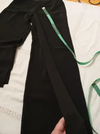 Pantalon palazzo de fiesta, diseño italiano. IMPECABLE Floresta