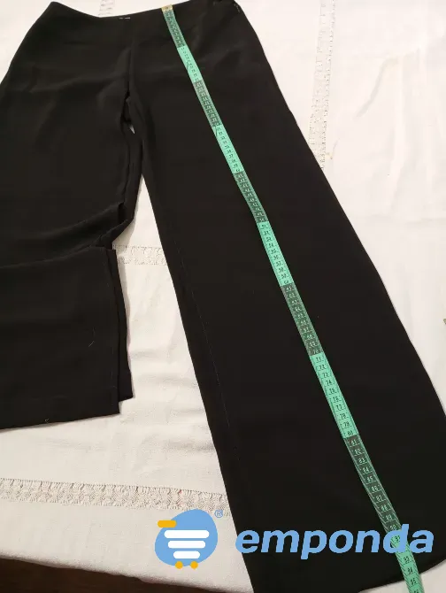 Pantalon palazzo de fiesta, diseño italiano. IMPECABLE Floresta - imagen 1