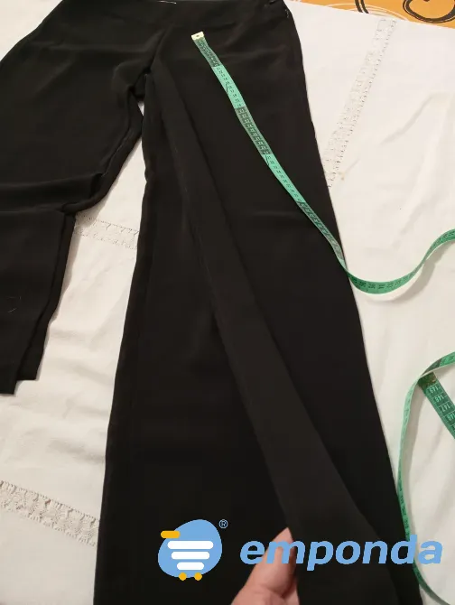 Pantalon palazzo de fiesta, diseño italiano. IMPECABLE Floresta - imagen 2