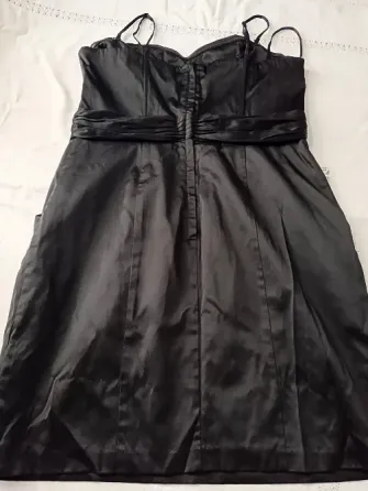 Vestido de coctel, drapeado corto con bolsillos “H & M” Floresta