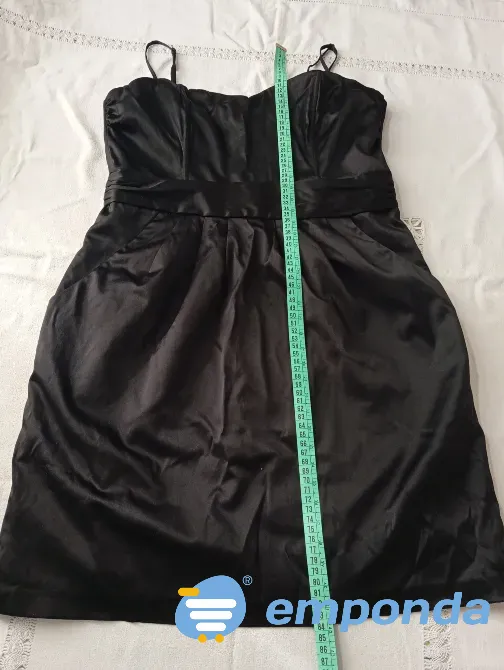 Vestido de coctel, drapeado corto con bolsillos “H & M” Floresta - imagen 1