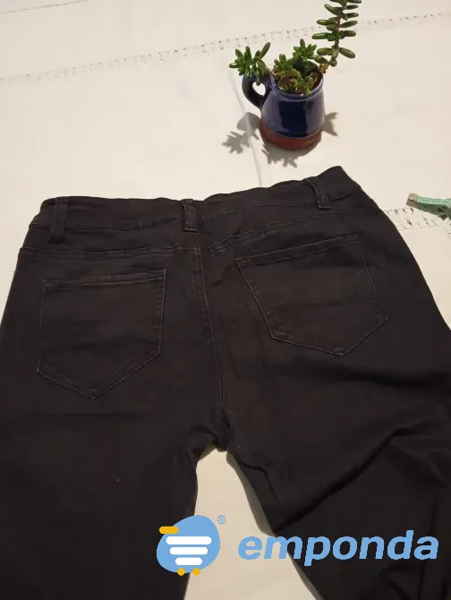 Pantalon de jean chupin elastizado, con falso bolsillo Floresta - imagen 5