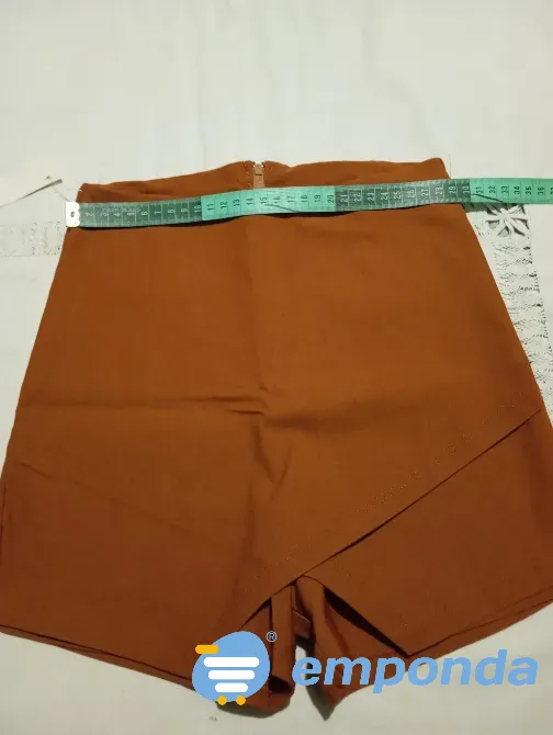 Short pollera elastizada, tiro alto. NUEVA ( Floresta - imagen 3