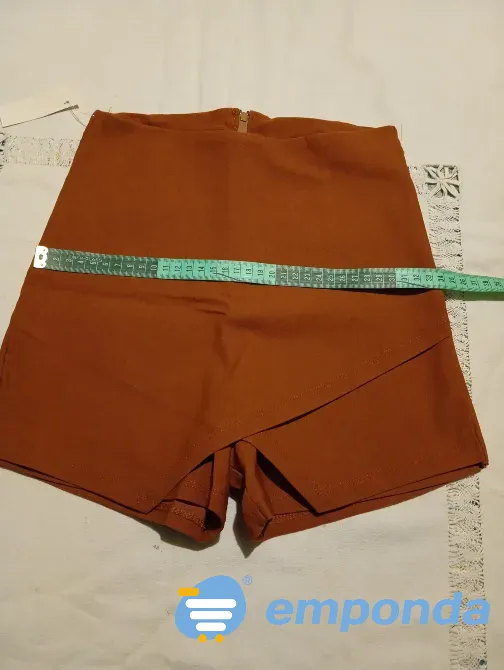 Short pollera elastizada, tiro alto. NUEVA ( Floresta - imagen 2