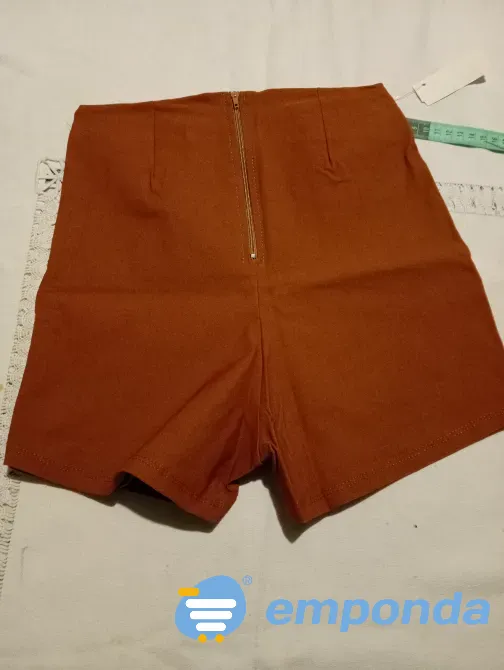 Short pollera elastizada, tiro alto. NUEVA ( Floresta - imagen 4