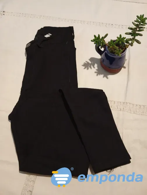 Pantalon chupin de bengalina elastizada. Tiro alto Floresta - imagen 6