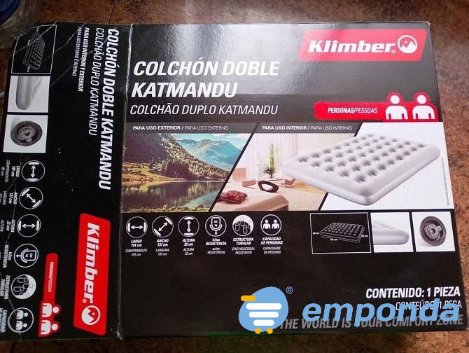 Colchón inflable de dos plazas Klimber Tandil - imagen 2