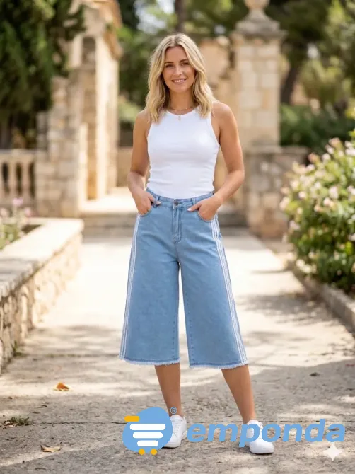 Bermuda Gorsi jeans Esteban Echeverría - imagen 1