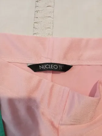 Calza rosa, brillosa de lycra. NUEVA Floresta