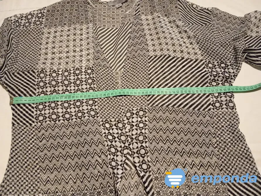 Kimono largo, transparente. Mangas tres cuartos. NUEVO Floresta - imagen 2