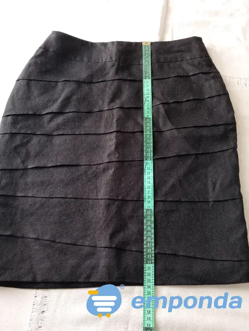 Pollera tubo a la rodilla, elegante Floresta - imagen 1