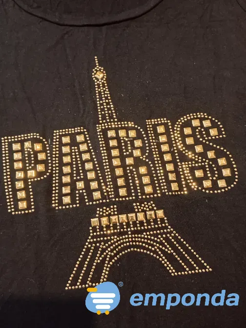 Remera "Paris" de modal. IMPECABLE Floresta - imagen 3