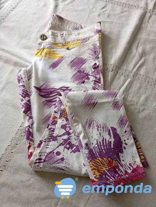 Pantalon elastizado semi chupin, tiro super bajo. IMPECABLE Floresta - imagen 7