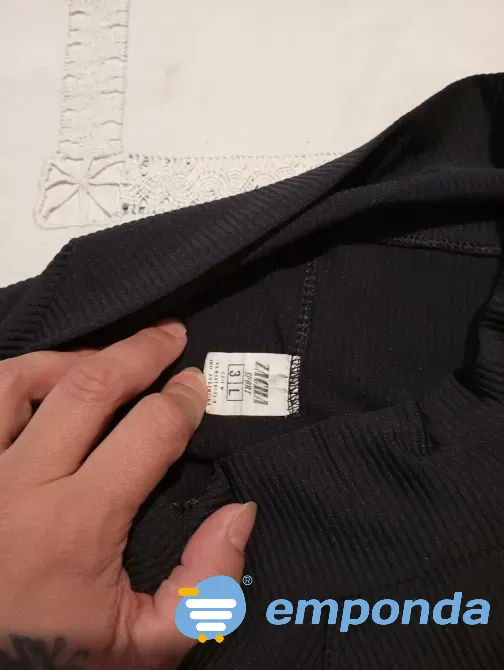 Calza chupin de cintura ancha. Excelente calidad. IMPECABLE Floresta - imagen 4