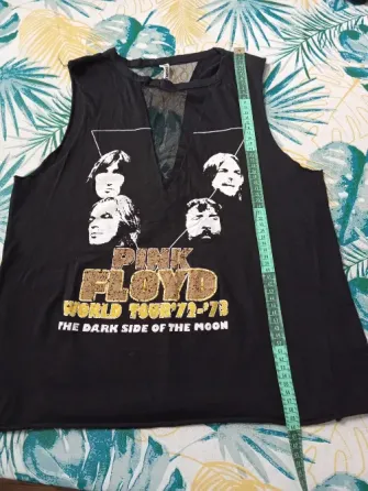 Musculosa rockera Floresta