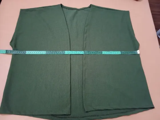 Kimono verde manga estilo americana. NUEVO Floresta