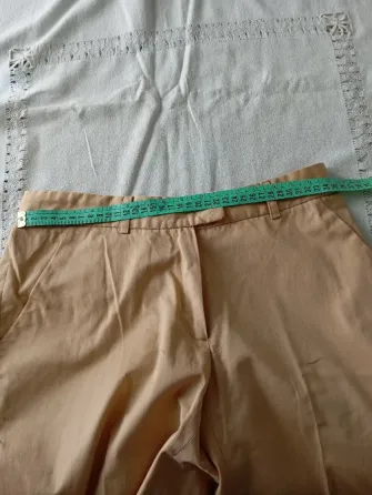 Pantalon tipo de vestir recto, capri Floresta