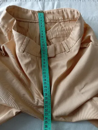 Pantalon tipo de vestir recto, capri Floresta