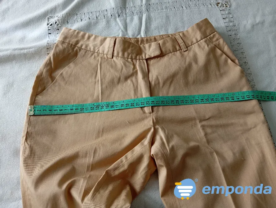 Pantalon tipo de vestir recto, capri Floresta - imagen 3
