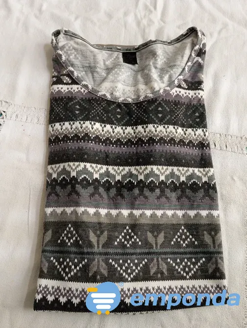 Vestido evase manga larga. IMPECABLE Floresta - imagen 6