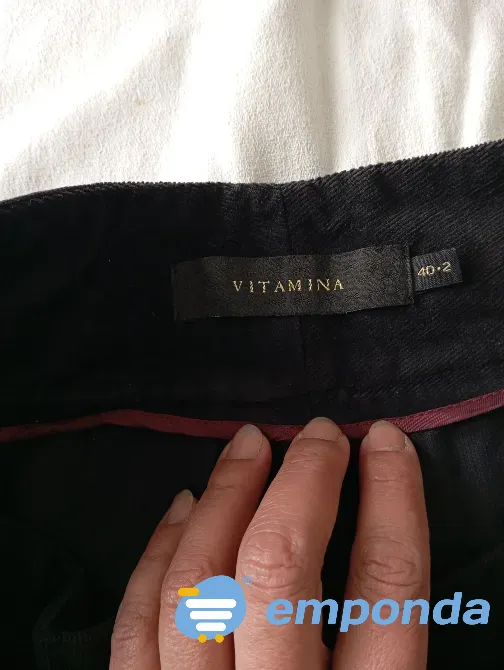 Pantalon elastizado tipo corderoy. Impecable Floresta - imagen 5