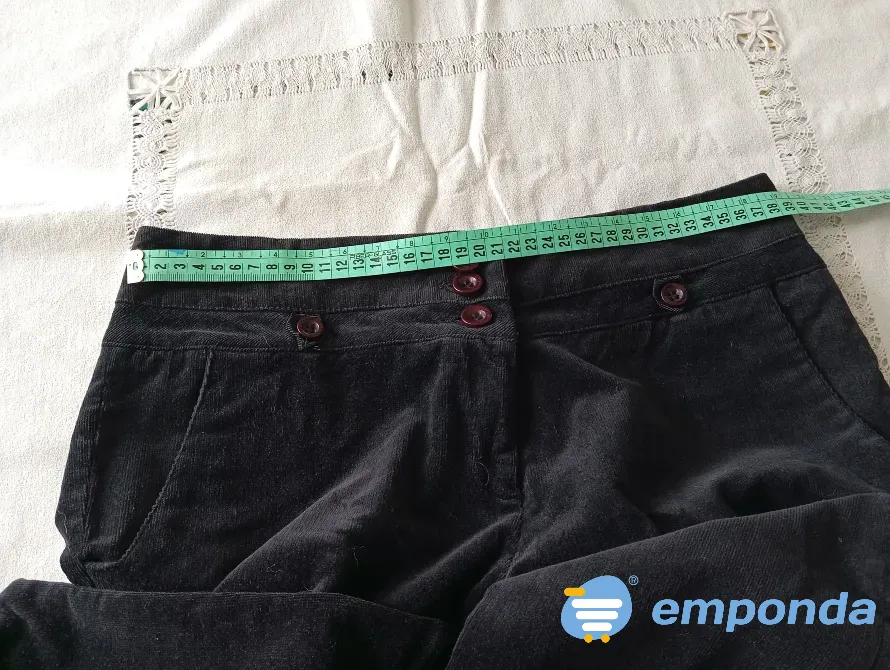 Pantalon elastizado tipo corderoy. Impecable Floresta - imagen 2