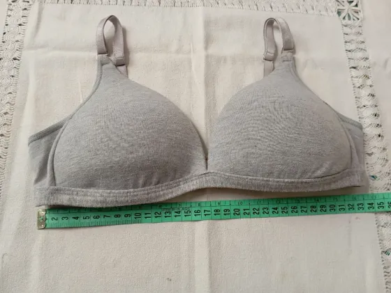 Corpiño sin aro, super comodo, puro algodón Floresta