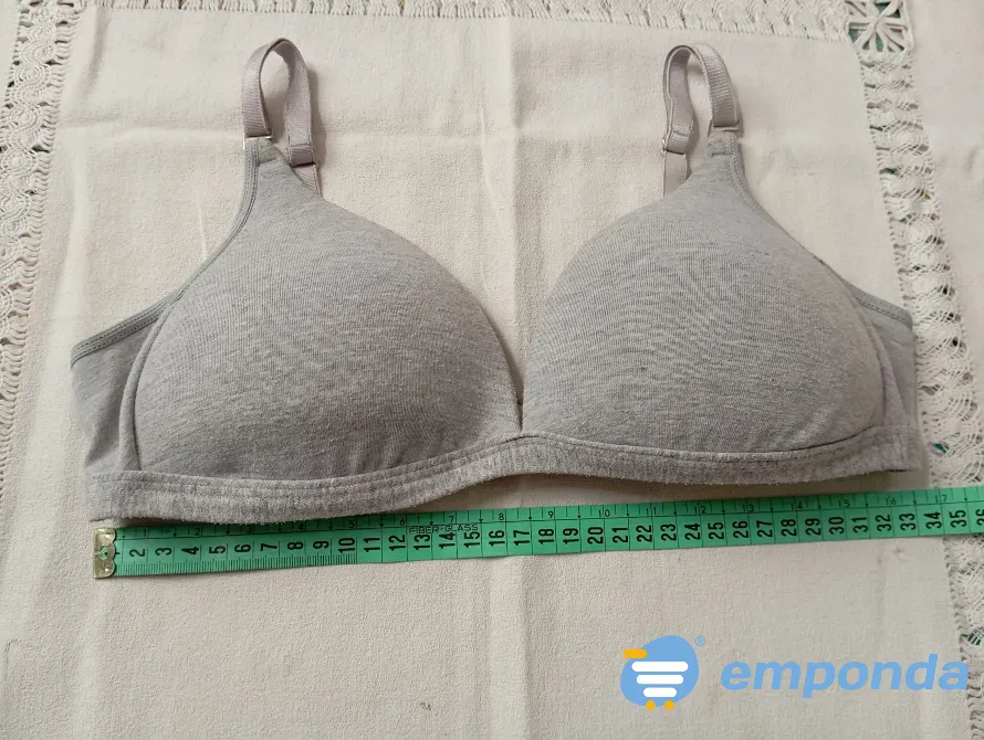 Corpiño sin aro, super comodo, puro algodón Floresta - imagen 1