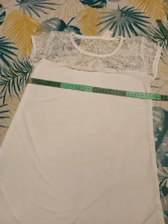 Remera manga princesa, larga, combinada. Nueva Floresta