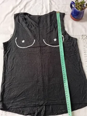 Musculosa divertida de modal Floresta