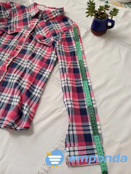 Camisa entallada, manga larga IMPECABLE Floresta - imagen 4