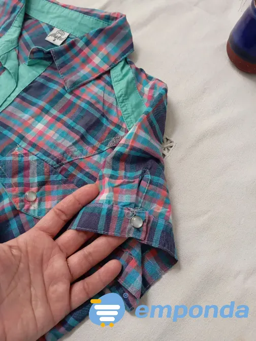 Camisa entallada, manga corta IMPECABLE Floresta - imagen 5