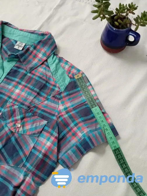 Camisa entallada, manga corta IMPECABLE Floresta - imagen 4