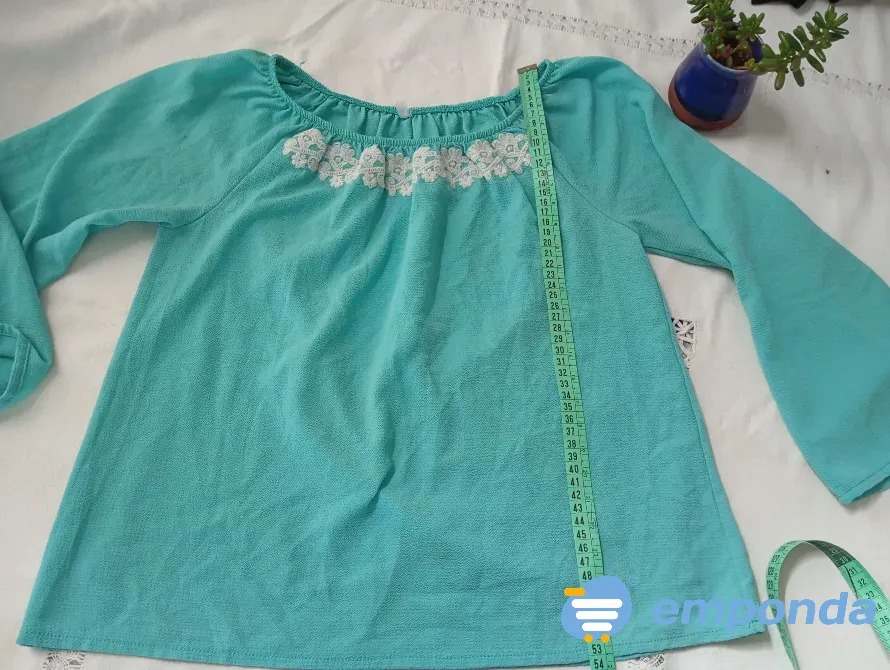 Blusa estilo paisana. IMPECABLE Floresta - imagen 1