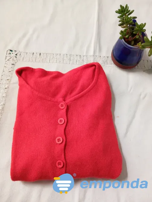 Saquito corto, abotonado. IMPECABLE Floresta - imagen 5