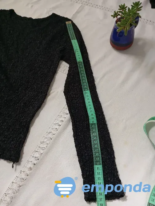 Blusa de vestir, super elegante (Nueva s/etiq) Floresta - imagen 4