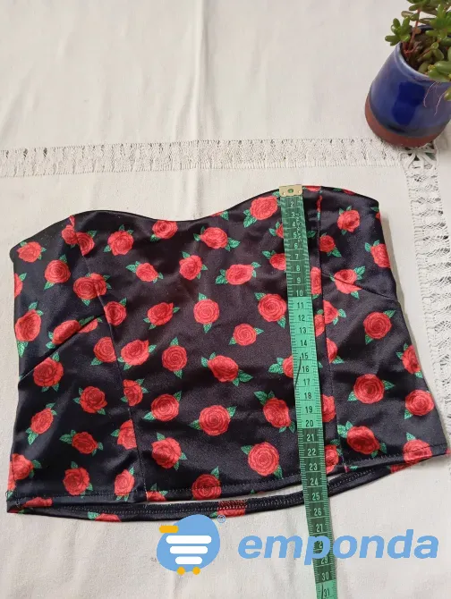 Top tipo corset (Nuevo s/etiq) Floresta - imagen 1