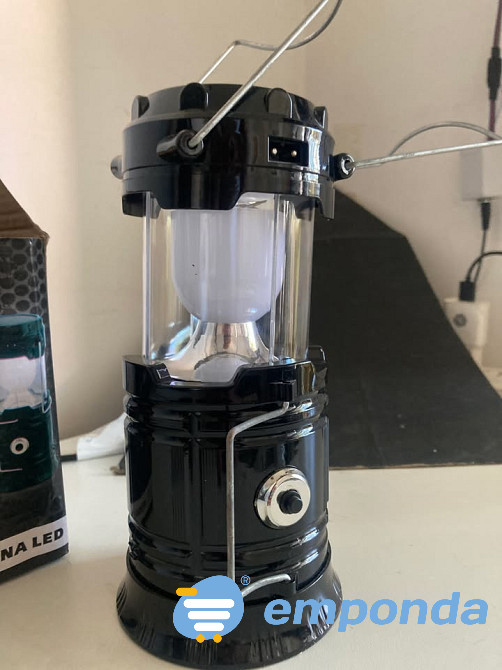 Lampara Linterna Farol Camping Recargable Zárate - imagen 3