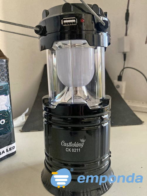 Lampara Linterna Farol Camping Recargable Zárate - imagen 1