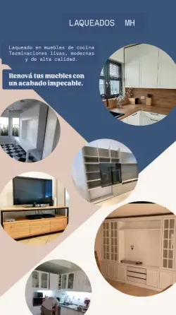 Muebles de cocina laqueados San Fernando