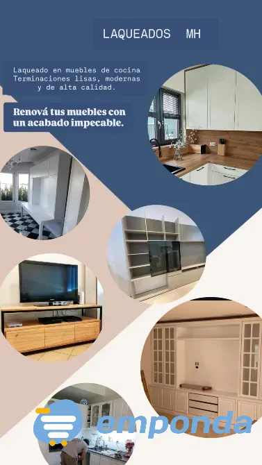 Muebles de cocina laqueados San Fernando - imagen 1