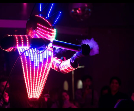 Producciones lumínicas para eventos General San Martín