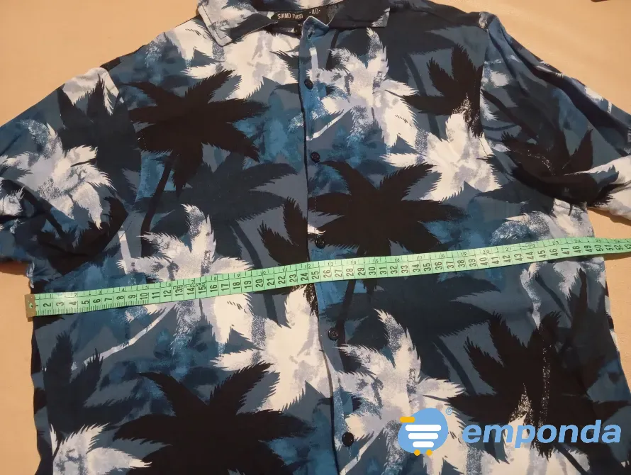 Camisa estilo playera de hombre. Impecable Floresta - imagen 2